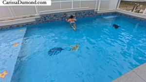 carissadumond.com - Carissa’s watch gets stuck in the pool drain will she survive? thumbnail